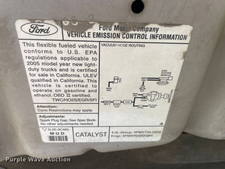 image for item MM9440 2005 Ford Explorer  SUV