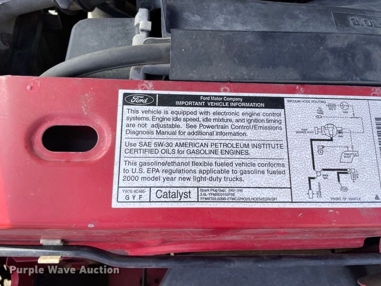 image for item MM9442 2000 Ford Ranger  SuperCab pickup truck