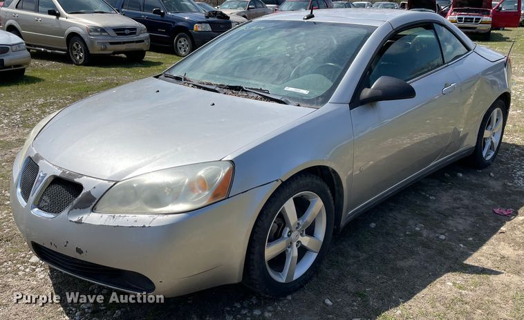 image for item MM9452 2008 Pontiac G6 GT  convertible
