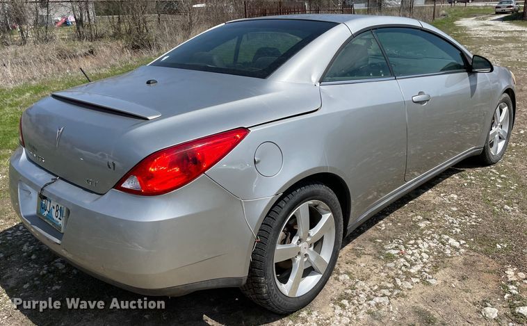 image for item MM9452 2008 Pontiac G6 GT  convertible