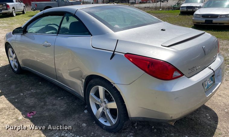 image for item MM9452 2008 Pontiac G6 GT  convertible
