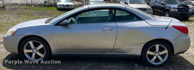 image for item MM9452 2008 Pontiac G6 GT  convertible