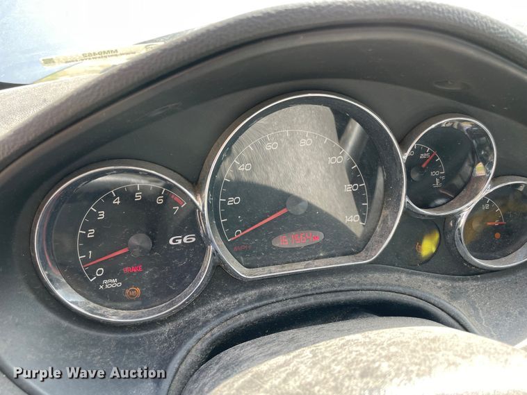 image for item MM9452 2008 Pontiac G6 GT  convertible