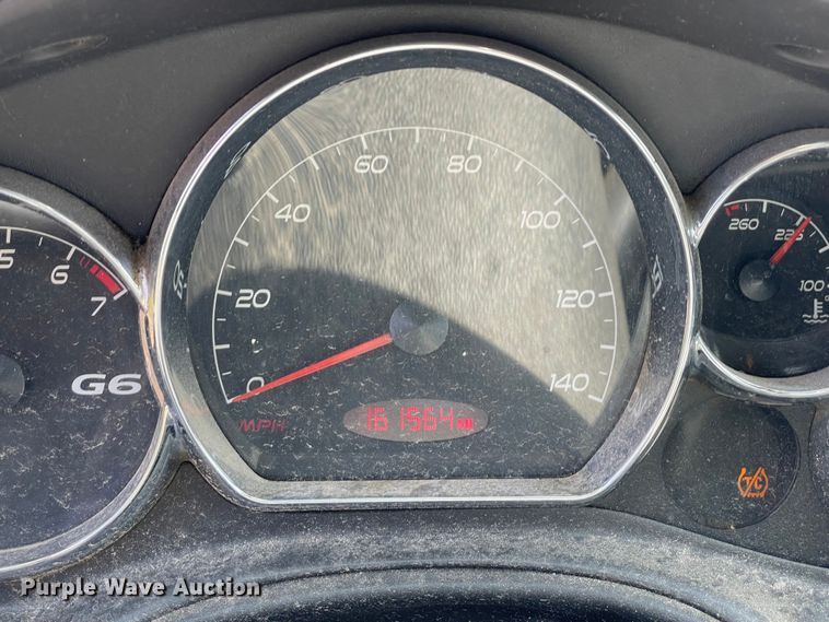 image for item MM9452 2008 Pontiac G6 GT  convertible