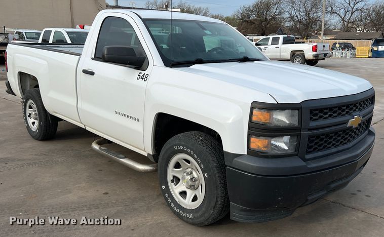 image for item MQ9856 2014 Chevrolet Silverado 1500  pickup truck