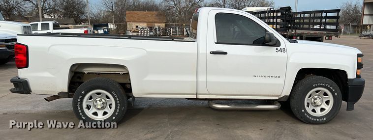 image for item MQ9856 2014 Chevrolet Silverado 1500  pickup truck