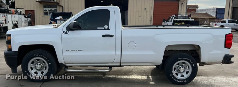 image for item MQ9856 2014 Chevrolet Silverado 1500  pickup truck