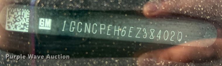 image for item MQ9856 2014 Chevrolet Silverado 1500  pickup truck