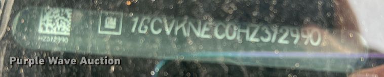 image for item MQ9857 2017 Chevrolet Silverado 1500  Double Cab pickup truck