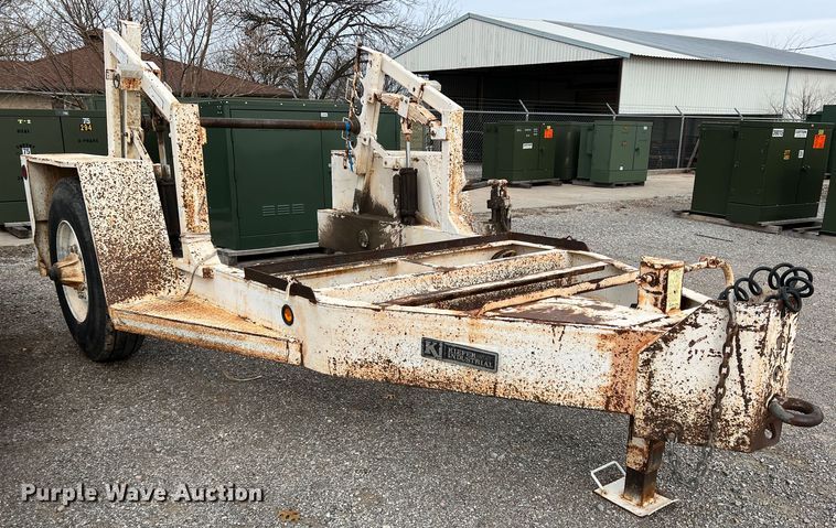 image for item MQ9861 2000 Keifer  reel trailer