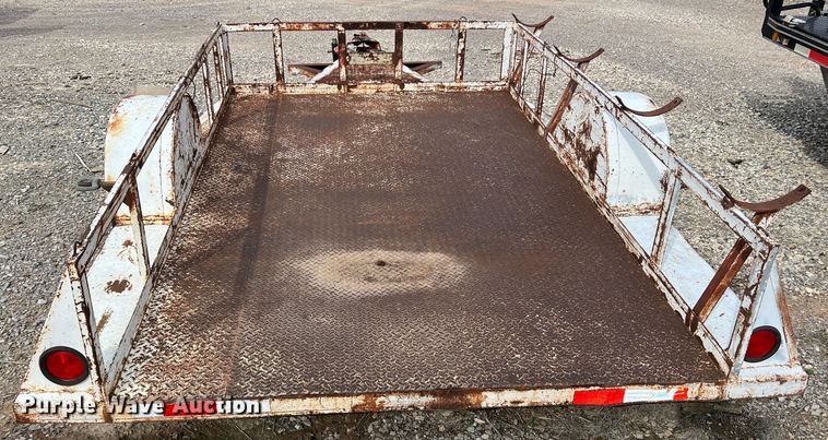 image for item MQ9862 Shop built  utility trailer