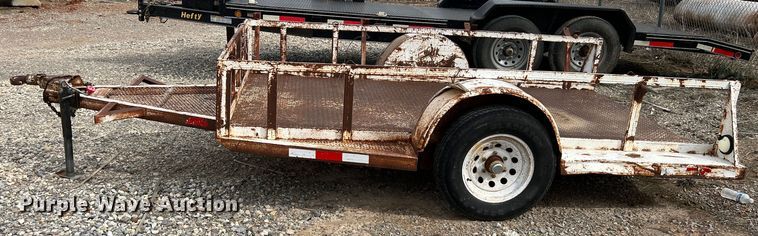 image for item MQ9862 Shop built  utility trailer