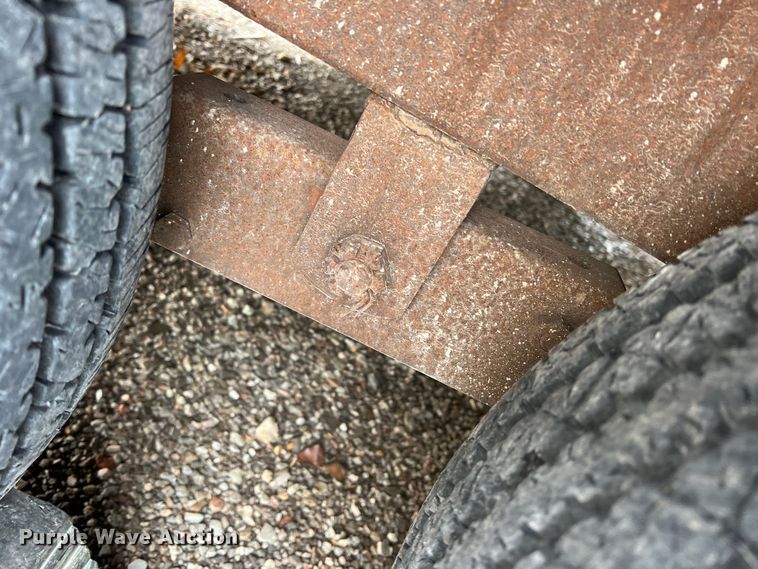 image for item MQ9866 Shop built  utility trailer