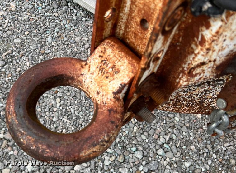 image for item MQ9866 Shop built  utility trailer