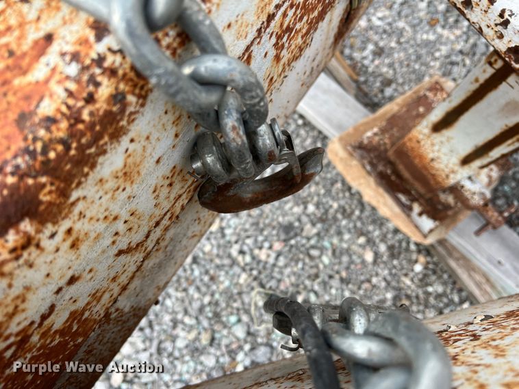 image for item MQ9866 Shop built  utility trailer