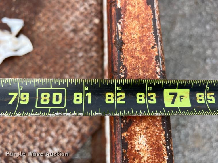 image for item MQ9866 Shop built  utility trailer