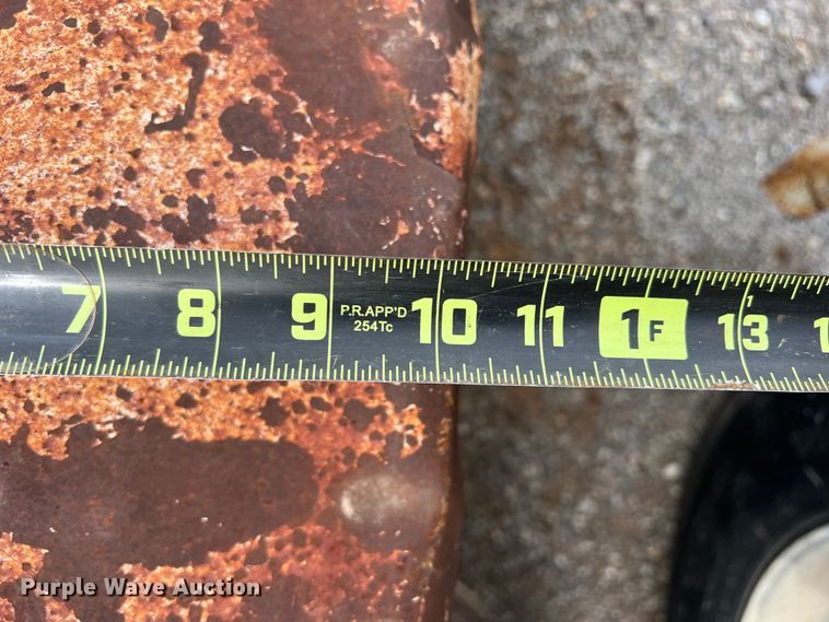 image for item MQ9866 Shop built  utility trailer