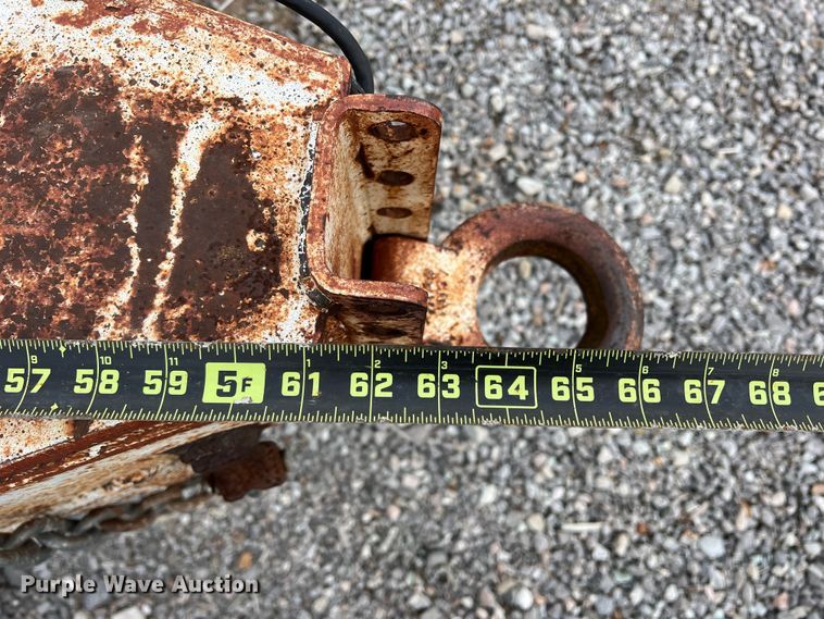 image for item MQ9866 Shop built  utility trailer