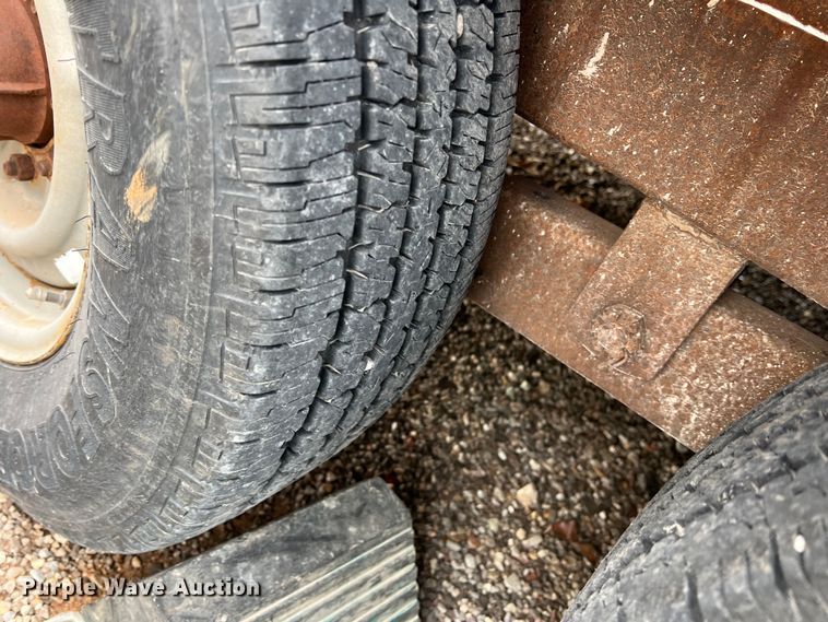 image for item MQ9866 Shop built  utility trailer