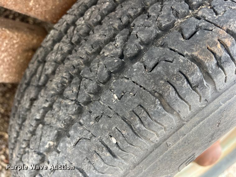 image for item MQ9866 Shop built  utility trailer