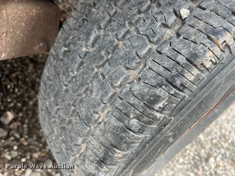 image for item MQ9866 Shop built  utility trailer