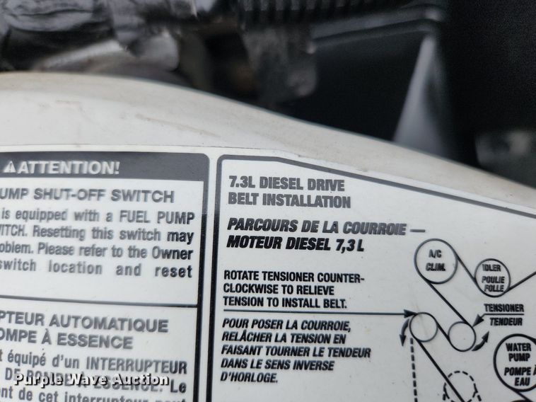 image for item MW9548 2000 Ford F550 Super Duty XL  flatbed truck