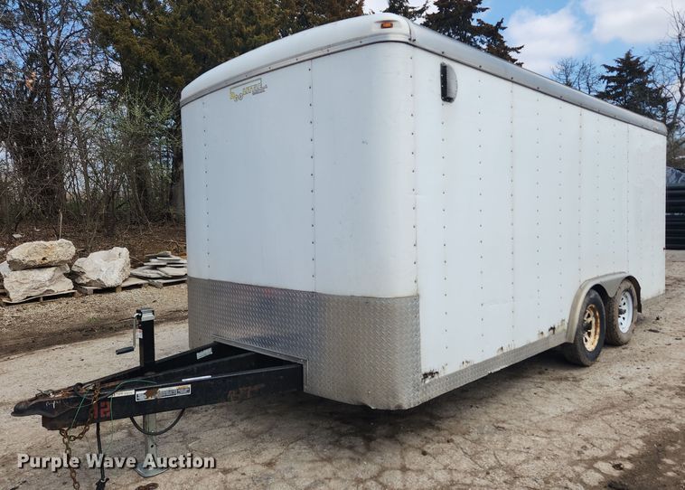 image for item MW9561 2011 Doolittle  enclosed cargo trailer