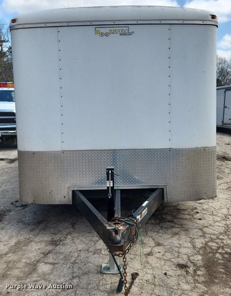 image for item MW9561 2011 Doolittle  enclosed cargo trailer