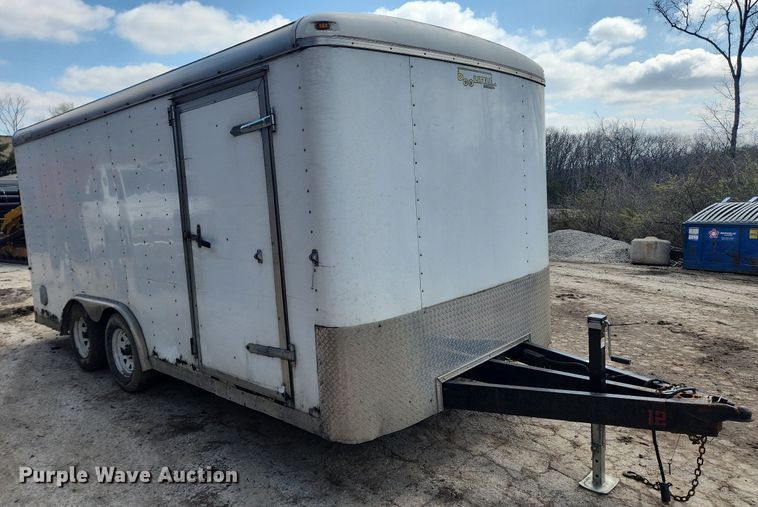 image for item MW9561 2011 Doolittle  enclosed cargo trailer