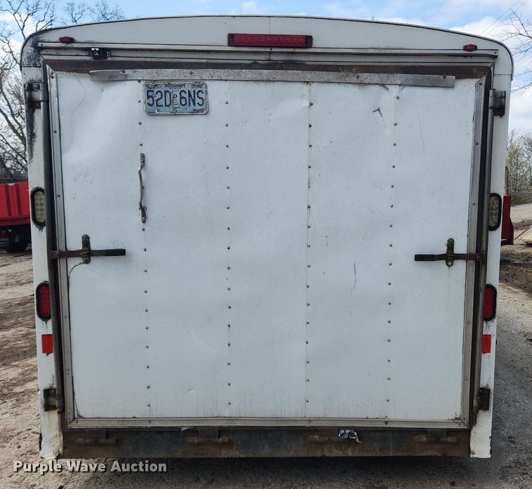 image for item MW9561 2011 Doolittle  enclosed cargo trailer