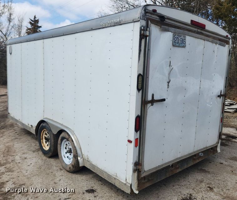image for item MW9561 2011 Doolittle  enclosed cargo trailer