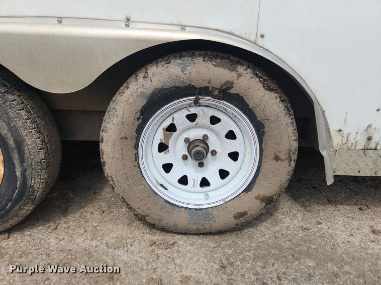 image for item MW9561 2011 Doolittle  enclosed cargo trailer