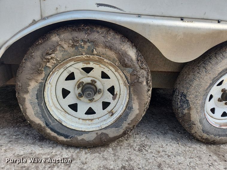 image for item MW9561 2011 Doolittle  enclosed cargo trailer