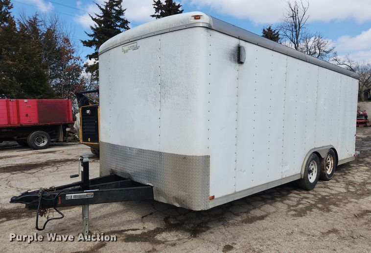 image for item MW9562 2012 Doolittle  enclosed cargo trailer