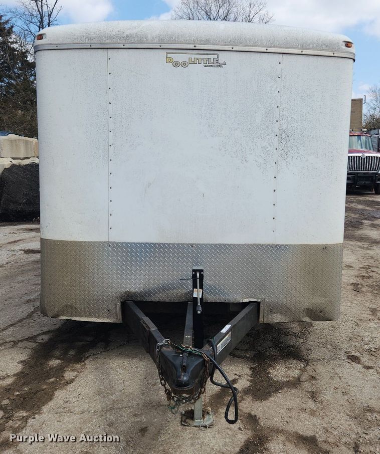 image for item MW9562 2012 Doolittle  enclosed cargo trailer