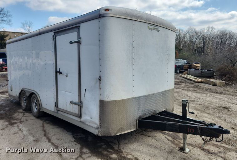 image for item MW9562 2012 Doolittle  enclosed cargo trailer