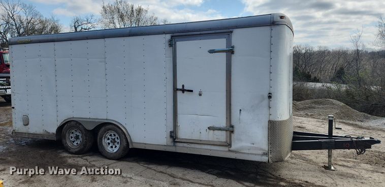 image for item MW9562 2012 Doolittle  enclosed cargo trailer