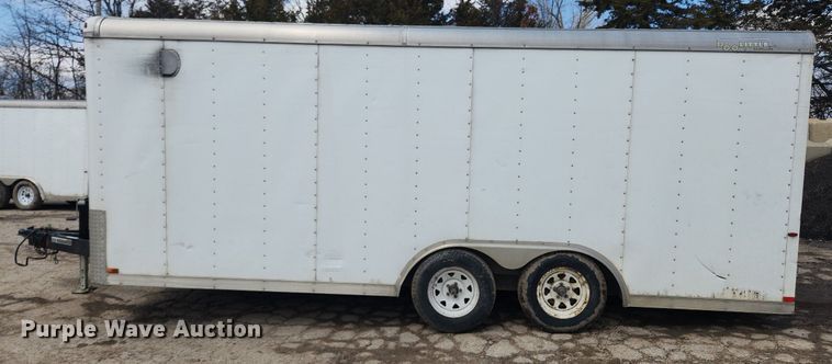 image for item MW9562 2012 Doolittle  enclosed cargo trailer
