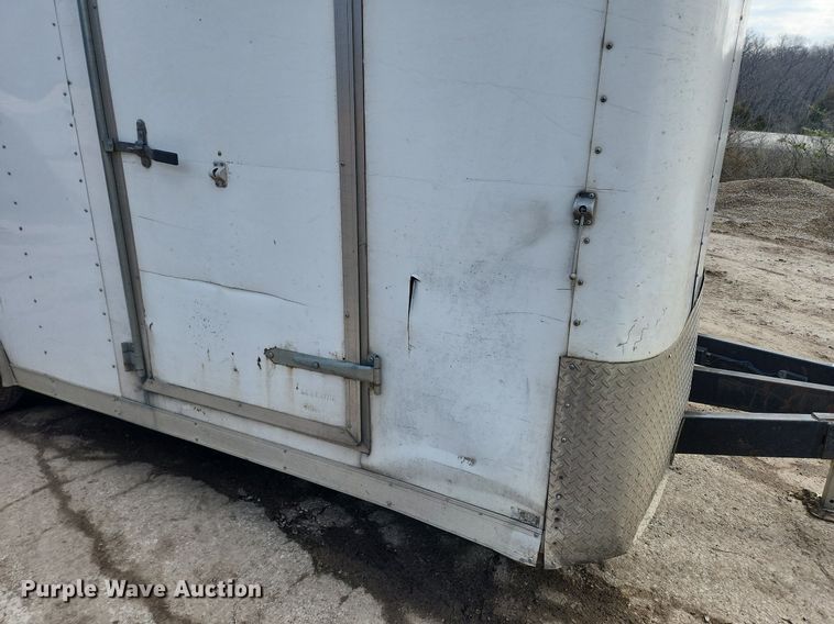 image for item MW9562 2012 Doolittle  enclosed cargo trailer