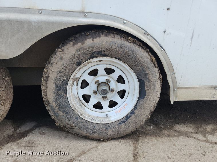 image for item MW9562 2012 Doolittle  enclosed cargo trailer