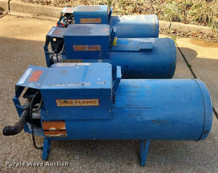 image for item MW9571 (3) Sure Flame S405 heaters