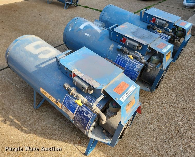 image for item MW9571 (3) Sure Flame S405 heaters