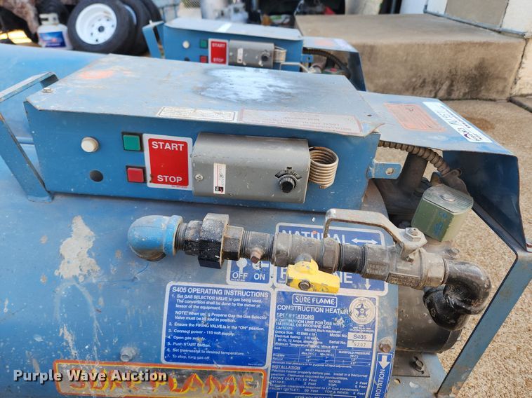 image for item MW9571 (3) Sure Flame S405 heaters