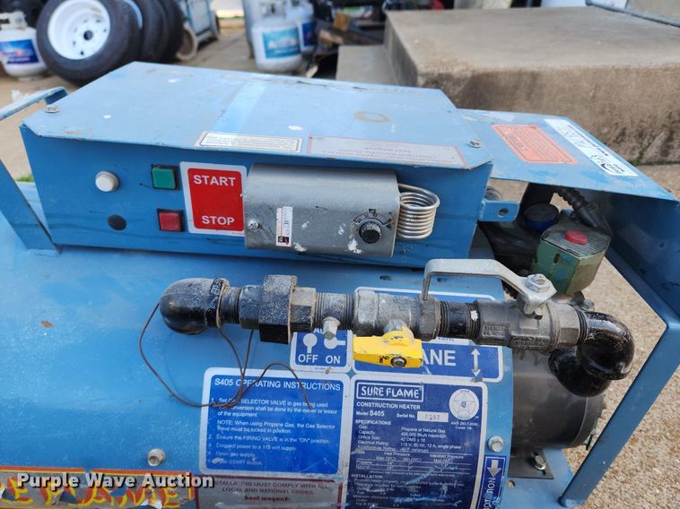 image for item MW9571 (3) Sure Flame S405 heaters