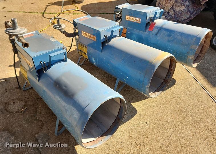 image for item MW9572 (3) Sure Flame S405 heaters