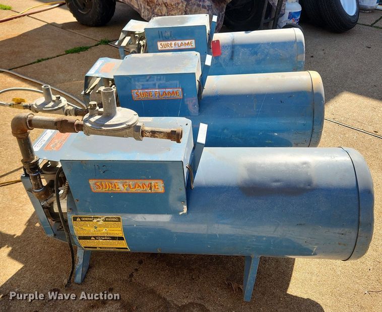 image for item MW9572 (3) Sure Flame S405 heaters