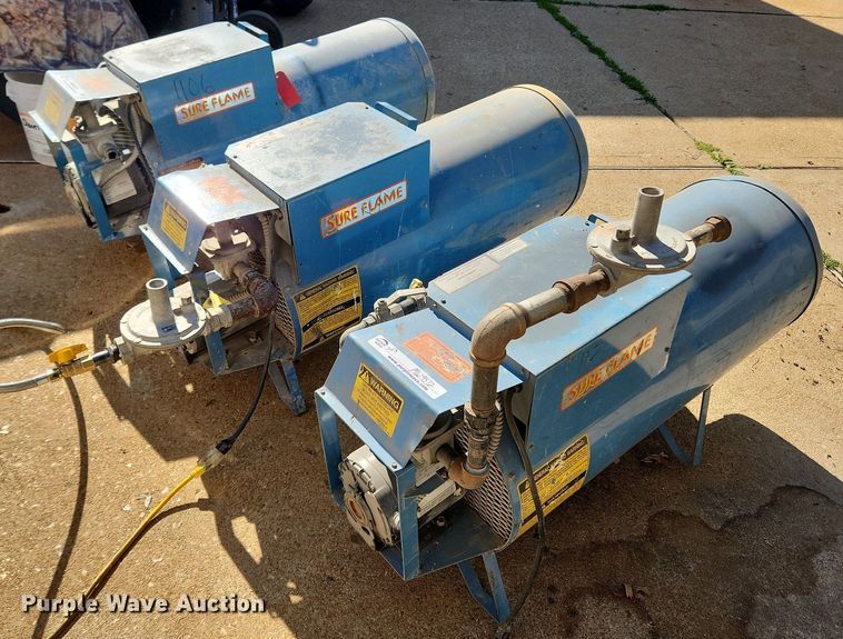 image for item MW9572 (3) Sure Flame S405 heaters