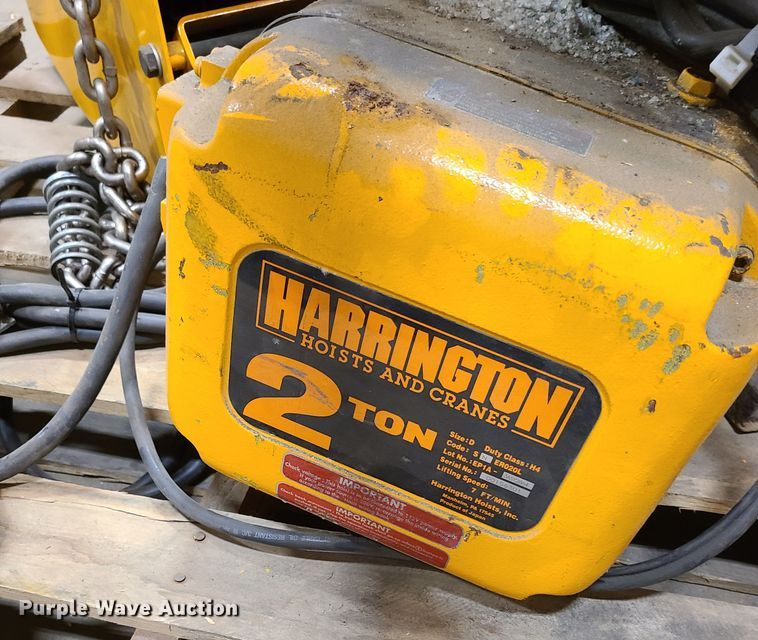 image for item MX9540 (9) hoists