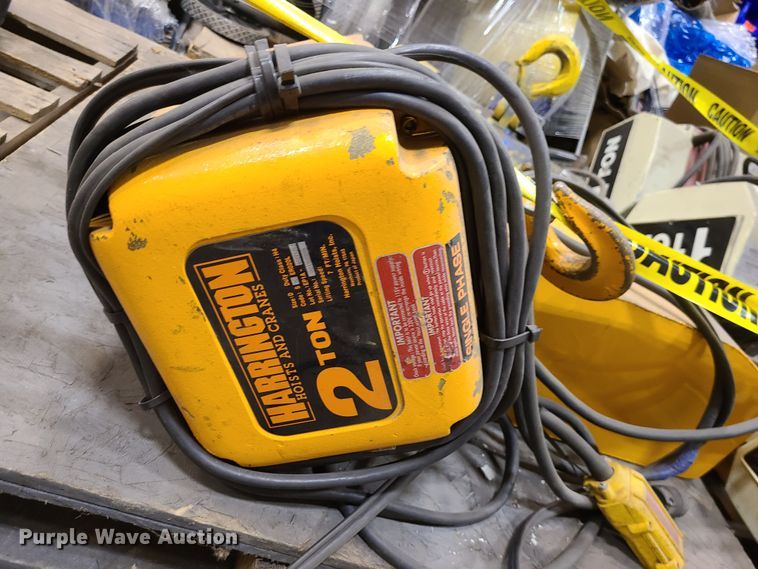 image for item MX9540 (9) hoists