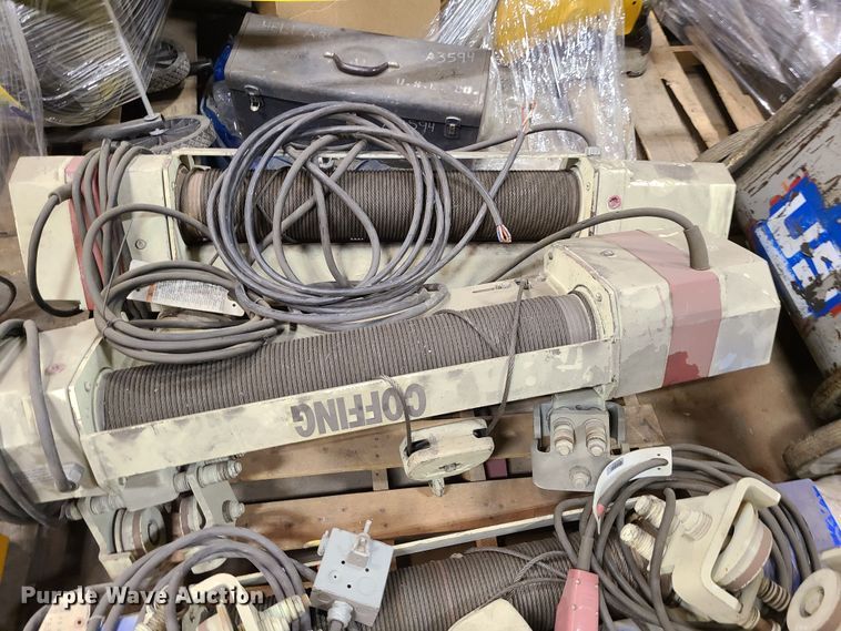 image for item MX9540 (9) hoists